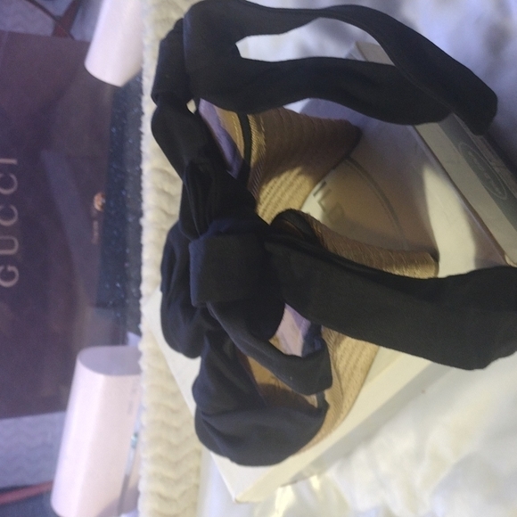 Nwt Wedges black 8.5 - Picture 4 of 9